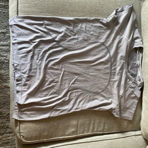 Lululemon black and white swiftly tech size 12 shirt